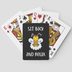 Jeu De Cartes Cadeau apiculteur   Bee Yoga Asseyez-Vous Et Déten