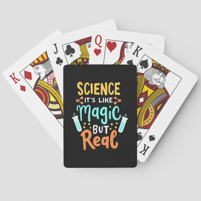 Jeu De Cartes Cadeau d'anniversaire | Science C'Est Comme De La  (dos)
