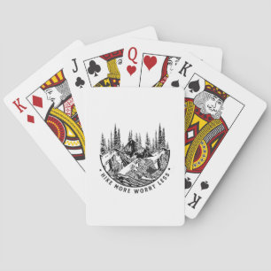 Jeu De Cartes Cadeau de campeur Anniversaire de randonnée plus