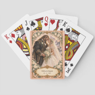 Jeu De Cartes Cadeau de mariage géant personnalisé de mariée et 