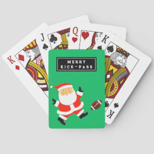 Jeu De Cartes Cadeau de Noël pour joueur de football