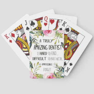 Jeu De Cartes Cadeau de remerciement pour le docteur en apprécia