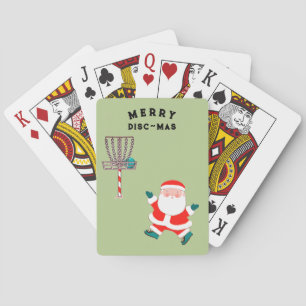 Jeu De Cartes Cadeau de vacances de golf sur disque