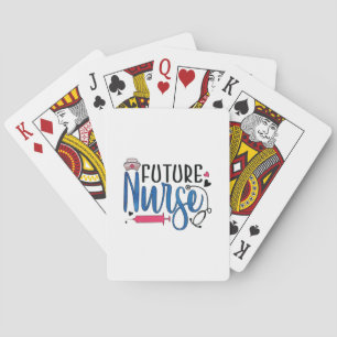 Jeu De Cartes Cadeau infirmière future infirmière
