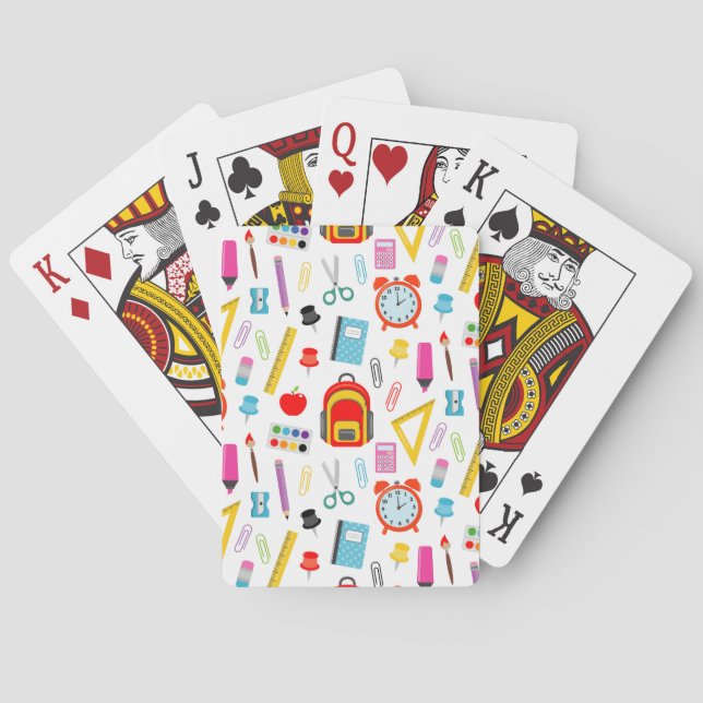 Jeu De Cartes Cadeau pour Enseignant | Les bons enseignants save (dos)
