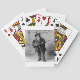 Jeu De Cartes Cadeaux de citations humoristiques de Calamity Jan