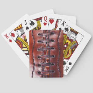 Jeu De Cartes Cadeaux de football vintage et faveurs de fête de 