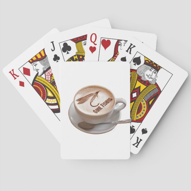 Jeu De Cartes Cadeaux de pêche à la mouche (dos)