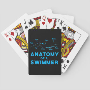 Jeu De Cartes Cadeaux De Ventilateur De Baignade Anatomie D'Un B