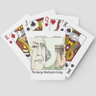 Jeu De Cartes Cadeaux drôles du pont George Washington