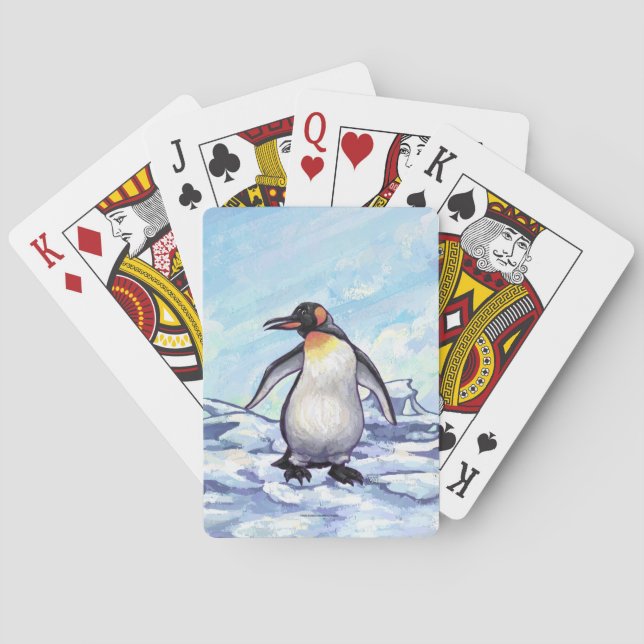 Jeu De Cartes Cadeaux et accessoires de pingouin (dos)