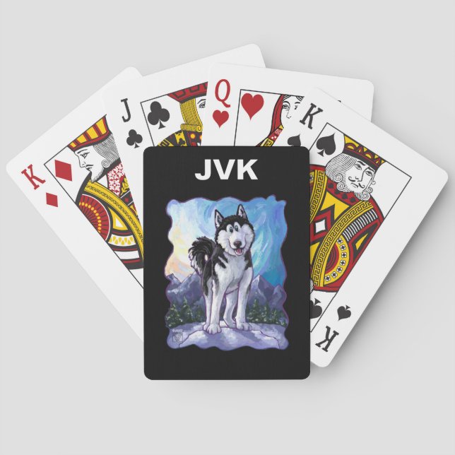 Jeu De Cartes Cadeaux et accessoires Husky (dos)