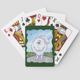 Jeu De Cartes Cadeaux et accessoires Poméraniens blancs