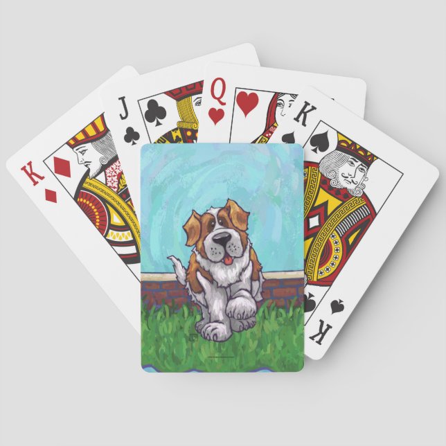 Jeu De Cartes Cadeaux et accessoires St. Bernard (dos)