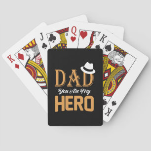 Jeu De Cartes Cadeaux papa Papa Tu Es Mon Héros
