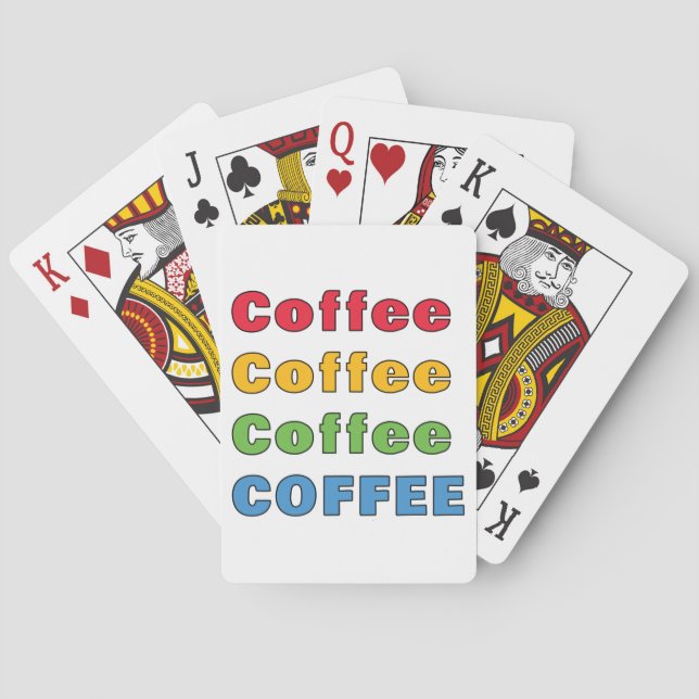 Jeu De Cartes Café café café café (dos)