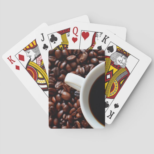 Jeu De Cartes Café Coffee avec Café, Coffee Beans (dos)