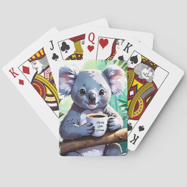 Jeu De Cartes Café Cosy Jungle Koala (dos)