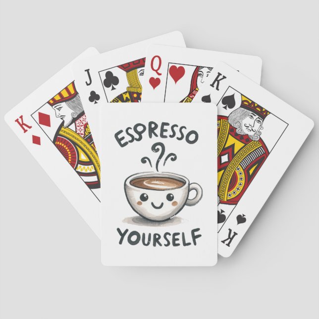 Jeu De Cartes Café Espresso Yourself (dos)