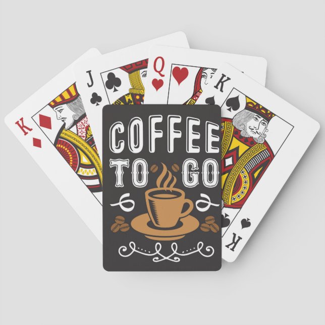 Jeu De Cartes Café Lover À Aller (dos)