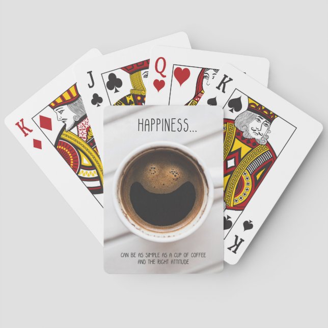Jeu De Cartes Café Lover Café est le bonheur (dos)