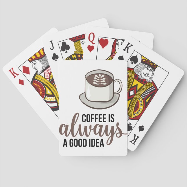 Jeu De Cartes Café toujours bonne idée (dos)