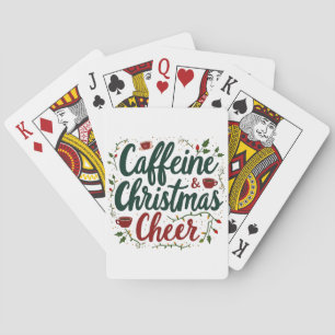 Jeu De Cartes Caféine et Noël Cheer Café Amateurs