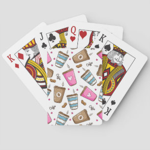 Jeu De Cartes Cafés, Haricots, Coeurs, Amateur De Café