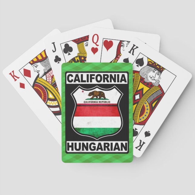 Jeu De Cartes Californie (dos)