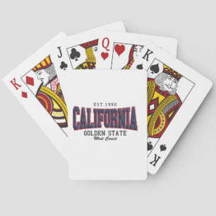 Jeu De Cartes Californie 3D