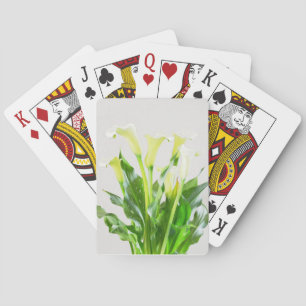 Jeu De Cartes Calla Lily Bouquet Jouer aux cartes