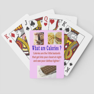 JEU DE CARTES CALORIES
