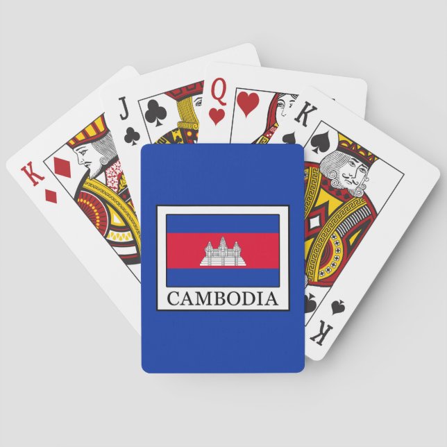 Jeu De Cartes Cambodge (dos)