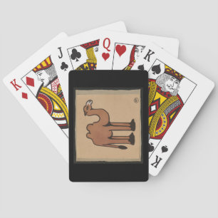 Jeu De Cartes Camel - Colorful Antiquarian Book Illustration