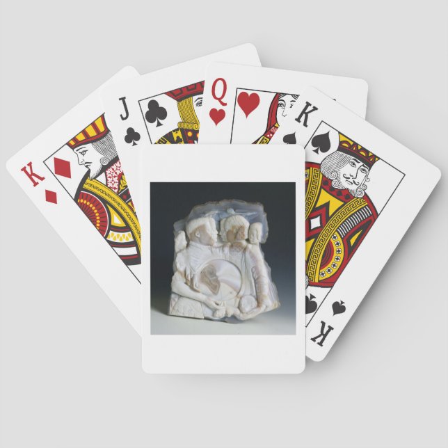 Jeu De Cartes Cameo depicting Cosimo de Medici (1519-74) and his (dos)