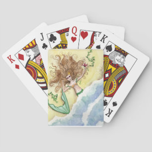 Jeu De Cartes Camille Grimshaw lavé vers le haut des cartes de