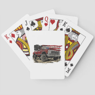 Jeu De Cartes Camion de première génération camion vintage camio