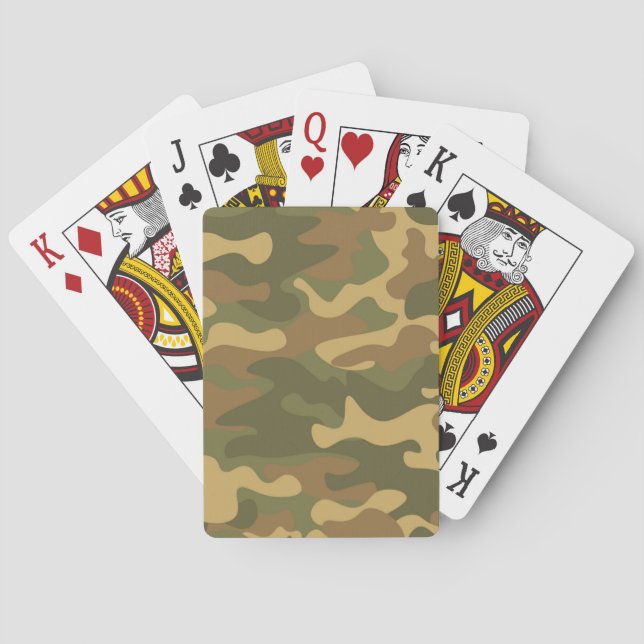 Jeu De Cartes Camo (dos)