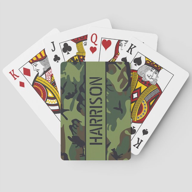Jeu De Cartes Camo Personnalisé (Créateur téléchargé)