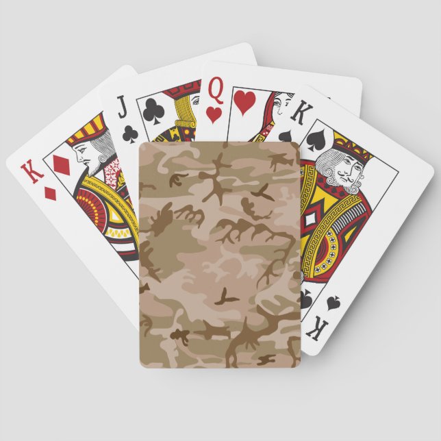 Jeu De Cartes Camouflage (dos)