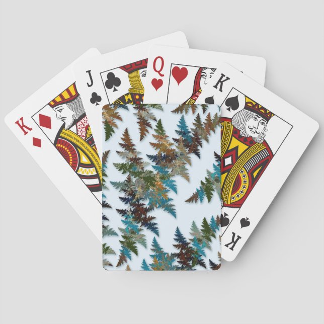 Jeu De Cartes Camouflage arctique (dos)