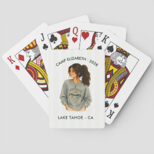 Jeu De Cartes Camp Bride Lakeside Enterrement de Vie de Jeune Fi