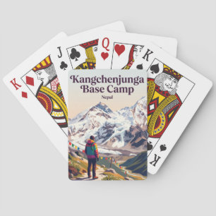 Jeu De Cartes Camp de base de Kangchenjunga Népal