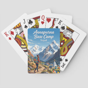 Jeu De Cartes Camp de base de l'Annapurna Népal