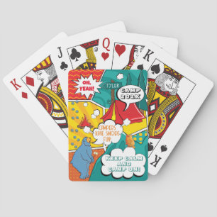 Jeu De Cartes Camp d'été Pop Art pour enfants