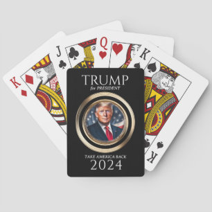 Jeu De Cartes Campagne Donald Trump 2024 Collectible