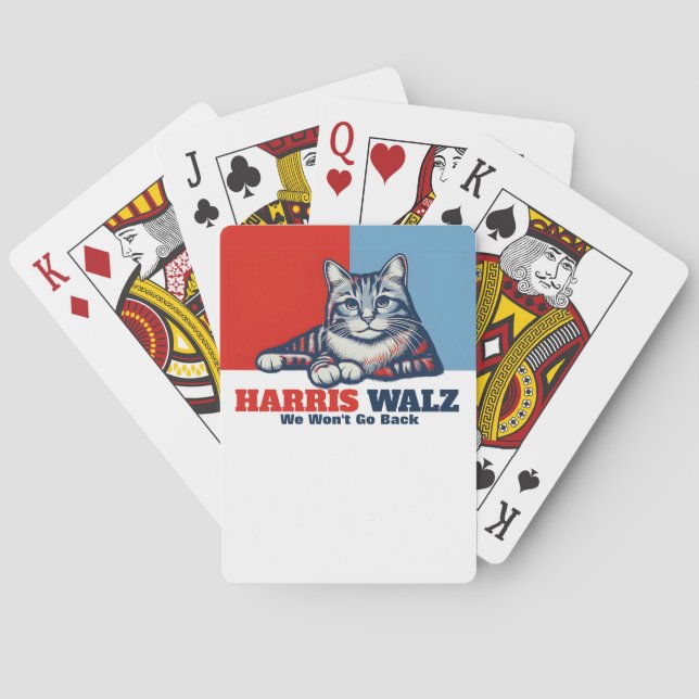 Jeu De Cartes Campagne Harris Walz (dos)
