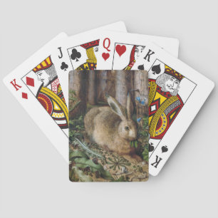 Jeu De Cartes Campagne vintage aux lièvres Nature Cottagecore so