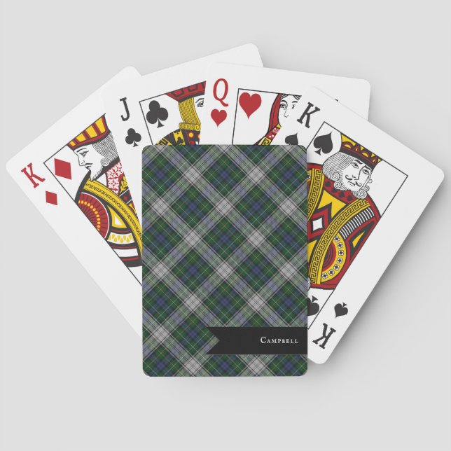 Jeu De Cartes Campbell habit Tartan Plaid Small (dos)