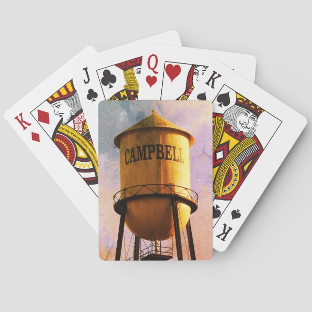 Jeu De Cartes Campbell Water Tower Jouer des cartes (dos)